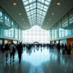 Modern and spacious terminal at Kempegowda International Airport