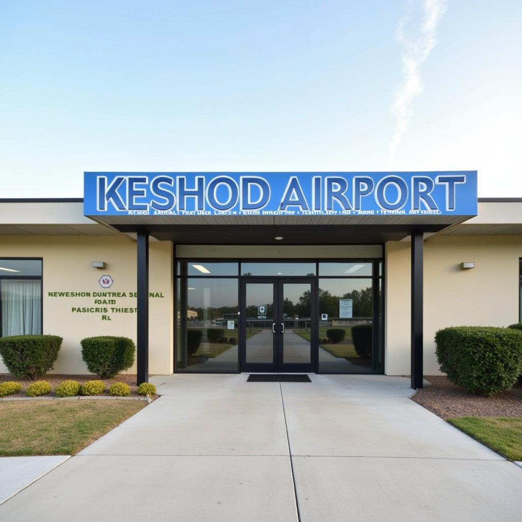 Keshod Airport Terminal Building