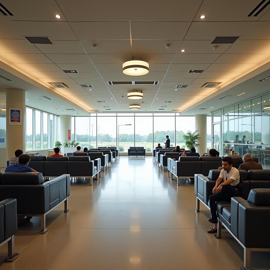 Khajuraho Airport Interior Waiting Area