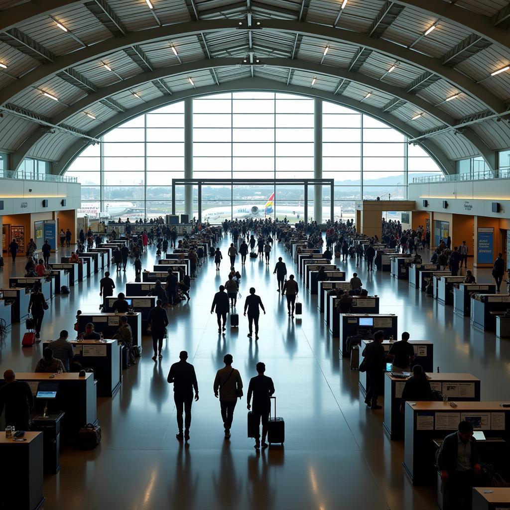 KIA Airport Departure Area