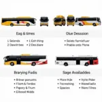 Different Vayu Vajra Bus Types at KIA