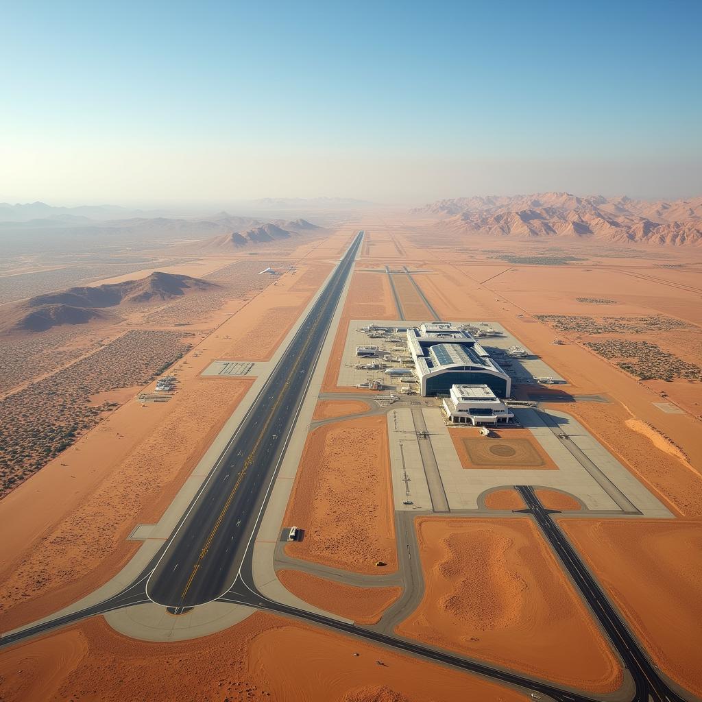 King Fahd International Airport Aerial View