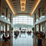 Kishangarh Airport Terminal Building Interior View