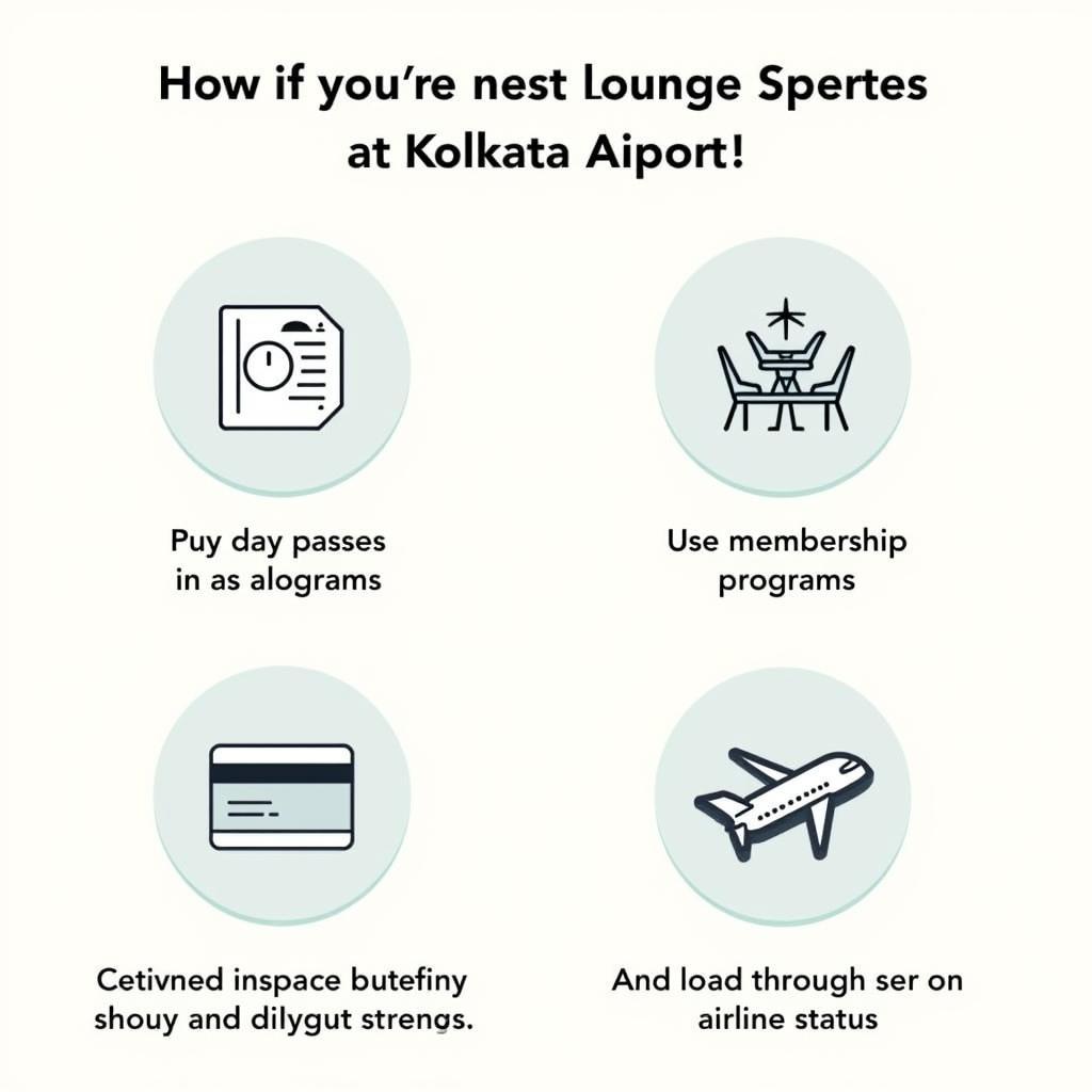 Accessing Lounges at Kolkata Airport