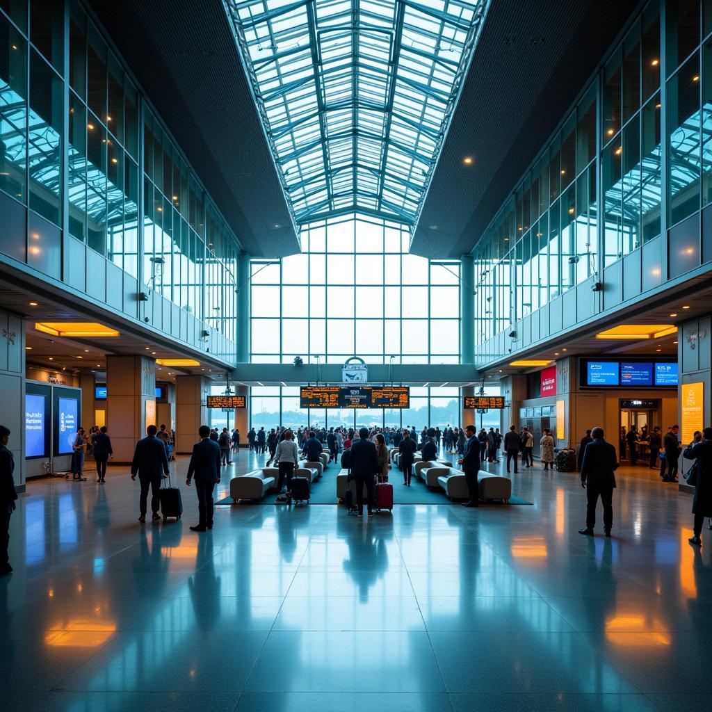 Modern Terminal at Kolkata Airport