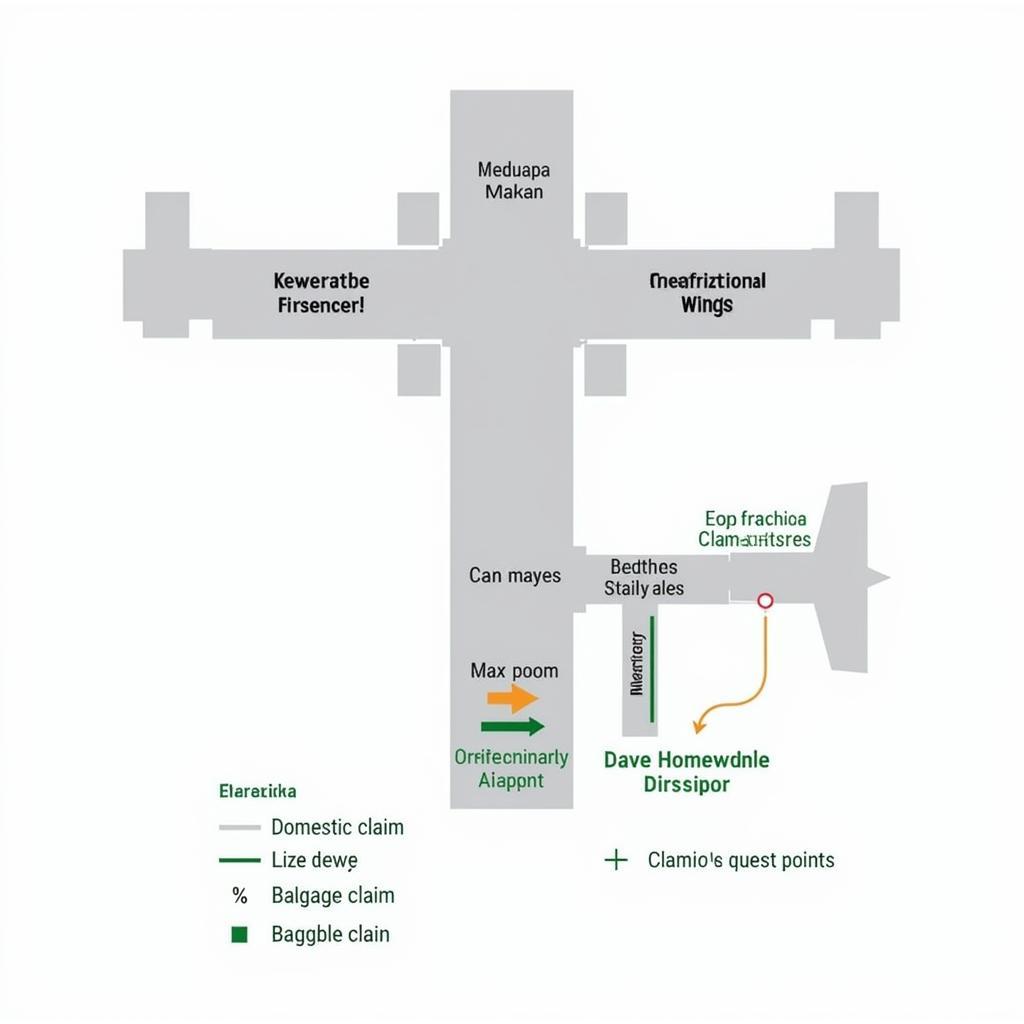 Kolkata Airport Terminal Map Overview