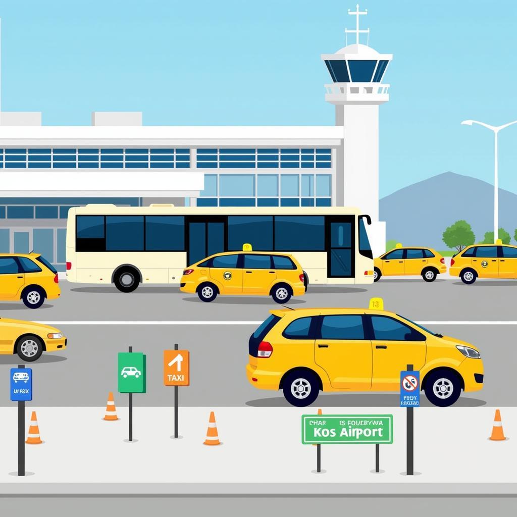 Transport Options at Kos Airport - Taxis, Buses, and Car Rentals