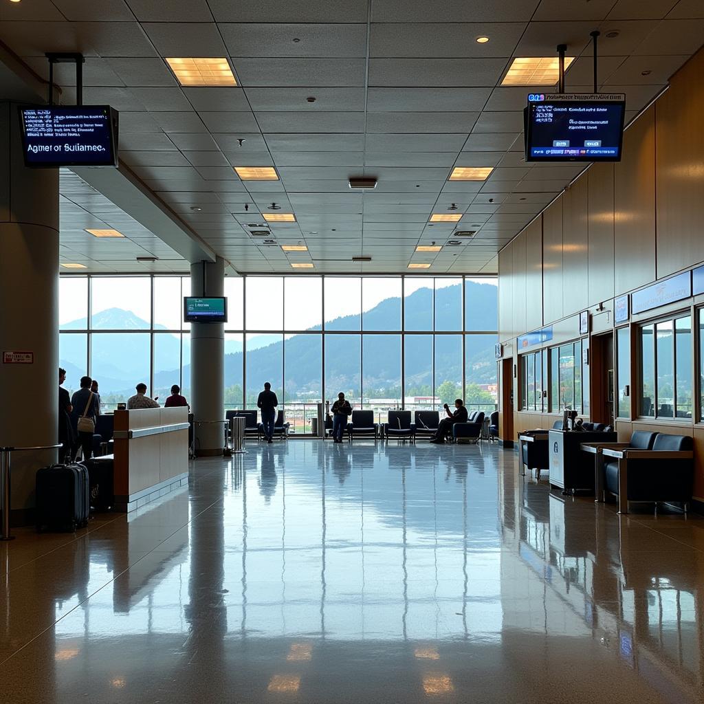 Kullu-Manali Airport Interior