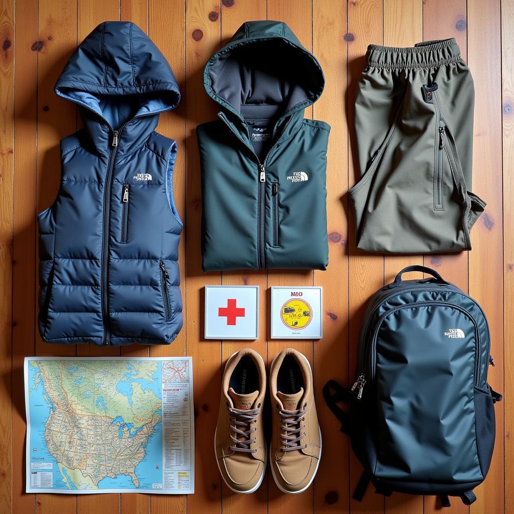 Kullu Travel Essentials:  A comprehensive packing list for a trip to Kullu, including warm clothing, comfortable shoes, and essential travel documents.