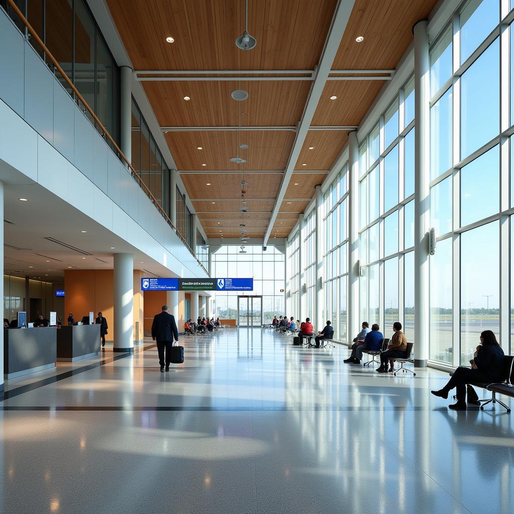 Modern Kurnool Airport Terminal