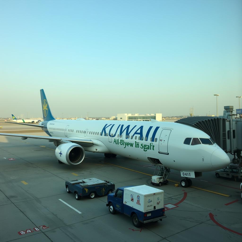 Kuwait Airways Plane at KIA