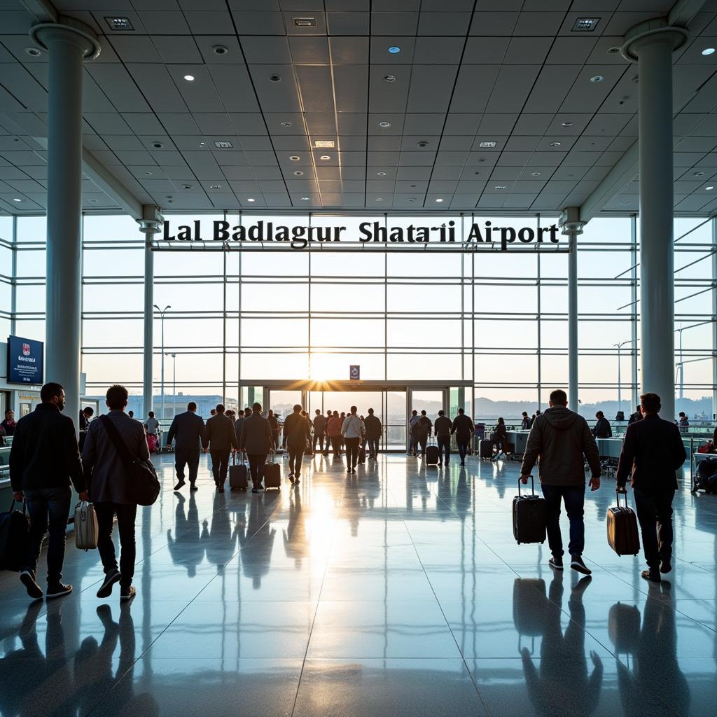 Lal Bahadur Shastri Airport Terminal - A vibrant hub connecting Varanasi to the world