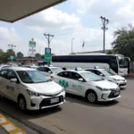 Transportation options outside Laos International Airport