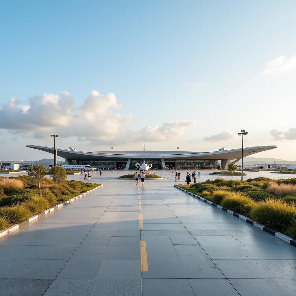 Larnaca International Airport Exterior