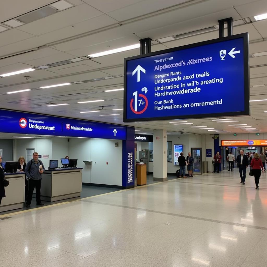 LHR Arrivals Hall Navigation