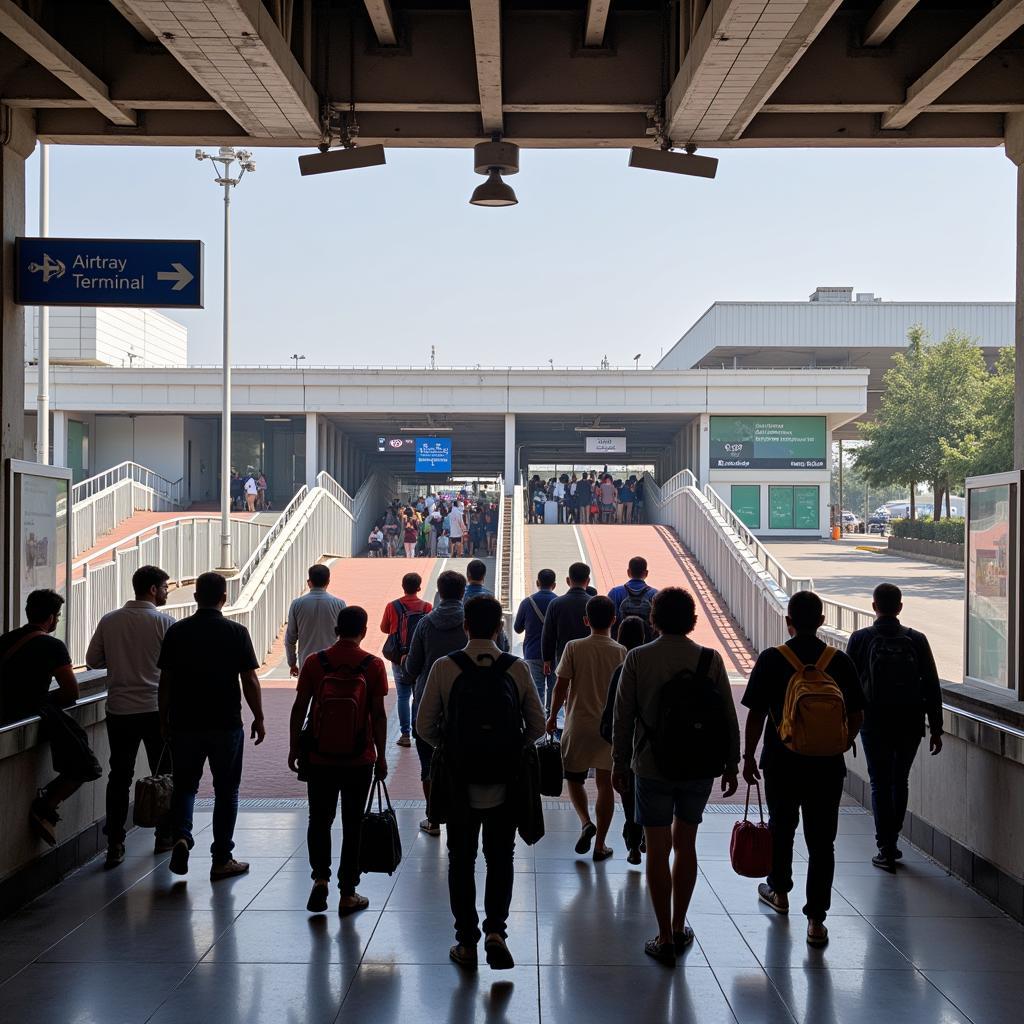 Lucknow Airport Metro Station