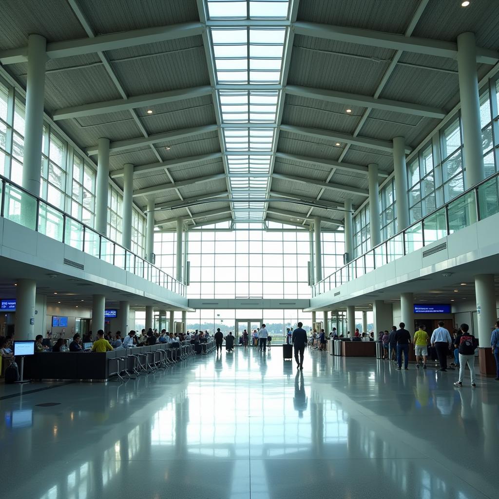 Modern Terminal Building at Madhya Pradesh International Airport