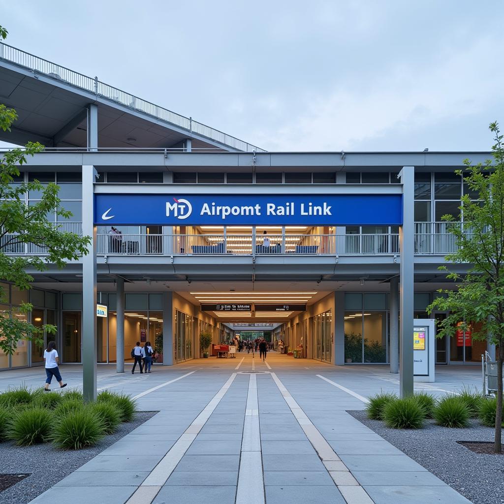 Makkasan Airport Link Station Overview