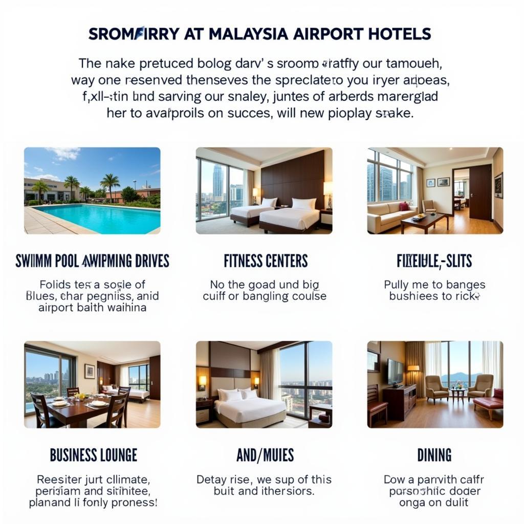 Luxurious Amenities at Malaysia Airport Hotels