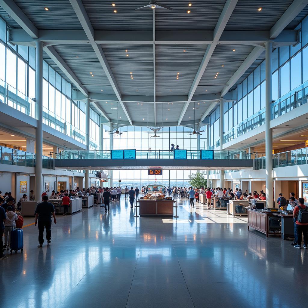 Modern Terminal at Mana Airport Raipur