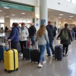 Manchester-Boston Regional Airport Arrivals Area