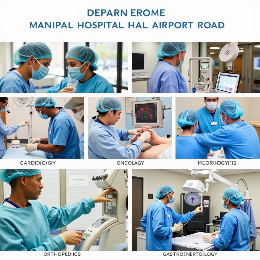 Manipal Hospital HAL Airport Road Departments