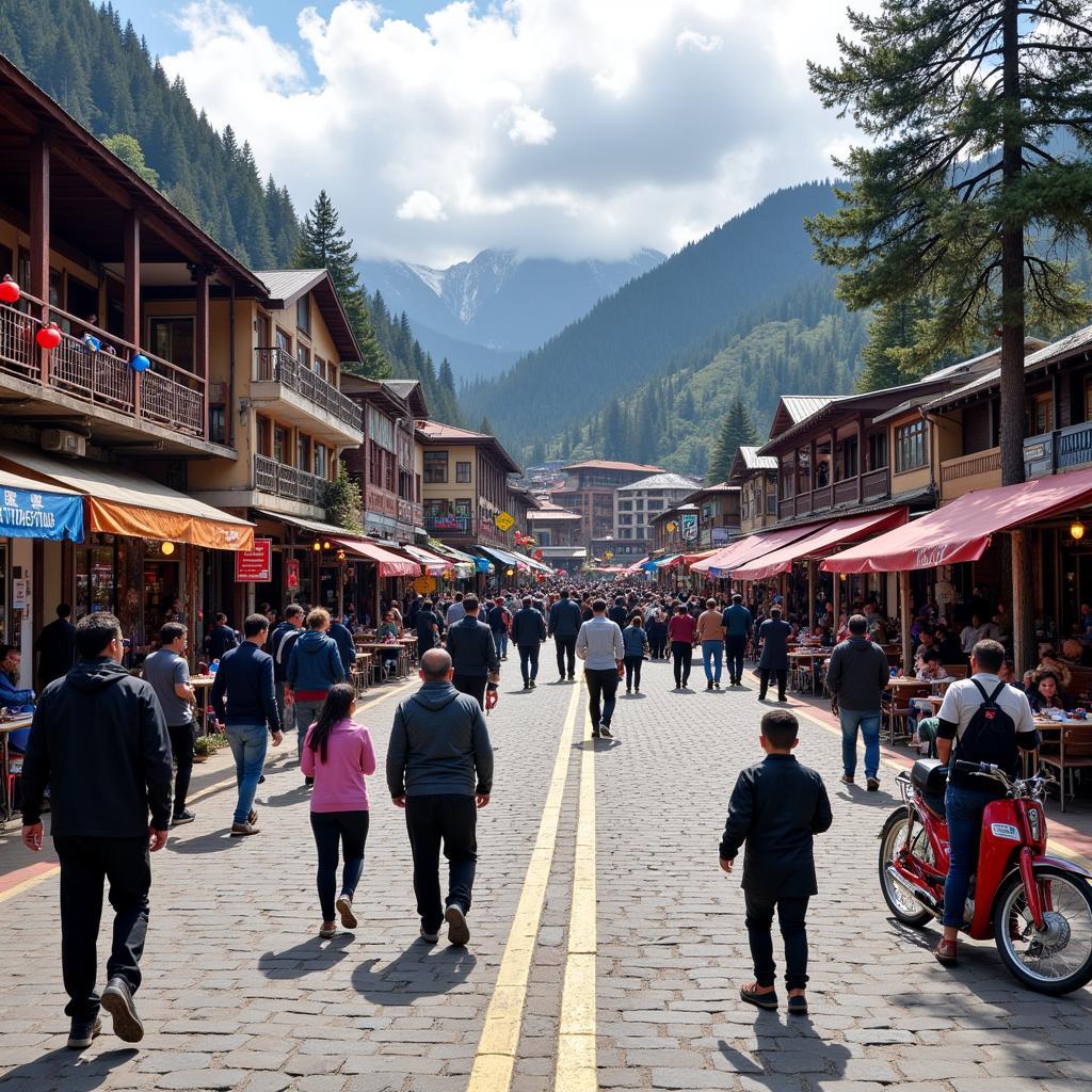 McLeod Ganj Main Square