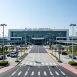 Mexico City International Airport Terminal Exterior