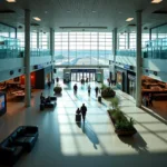 Modern and Spacious Terminal at Mineta San Jose International Airport