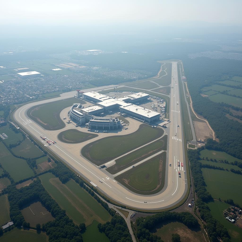 Mopa Airport Aerial View