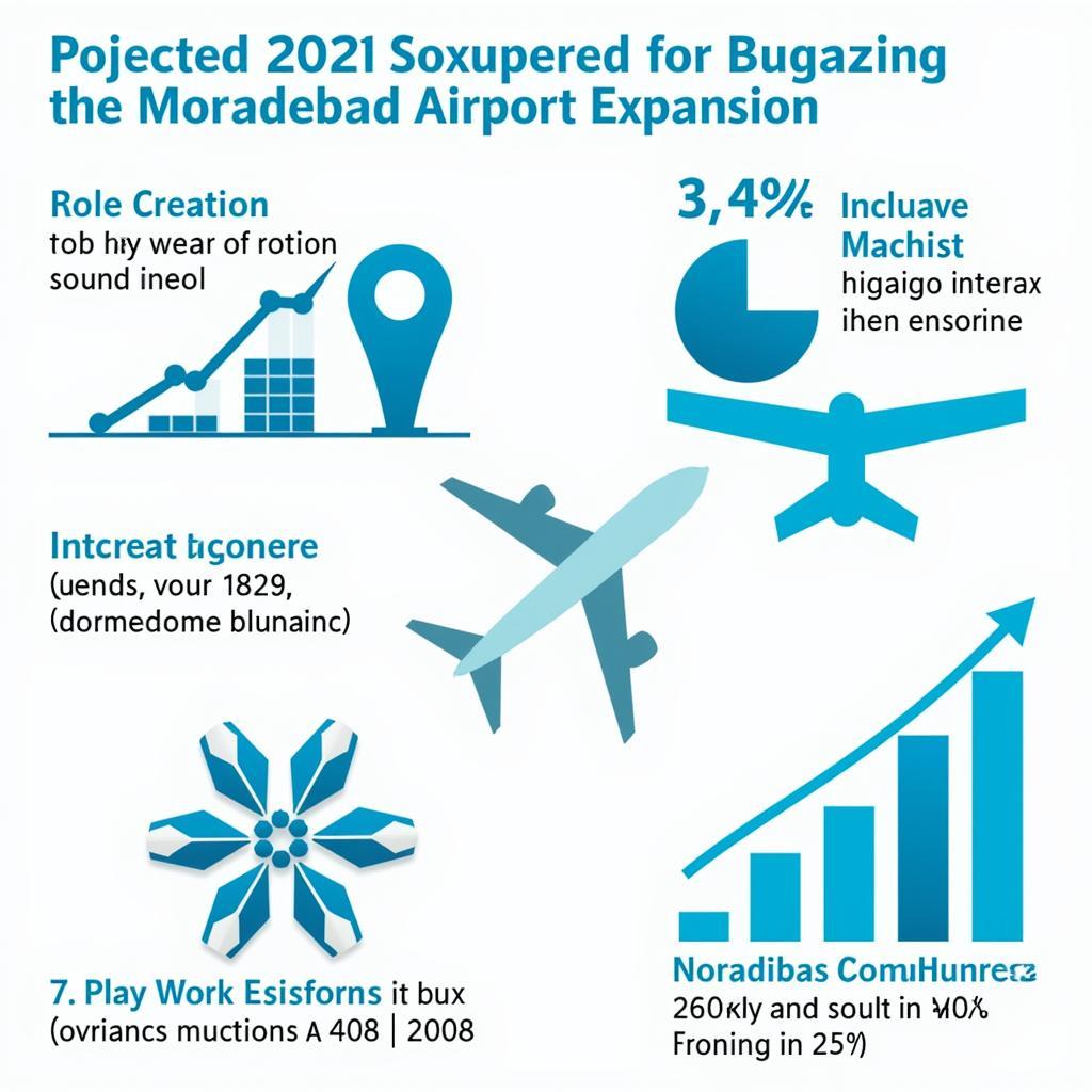 Moradabad Airport Economic Impact Visualization