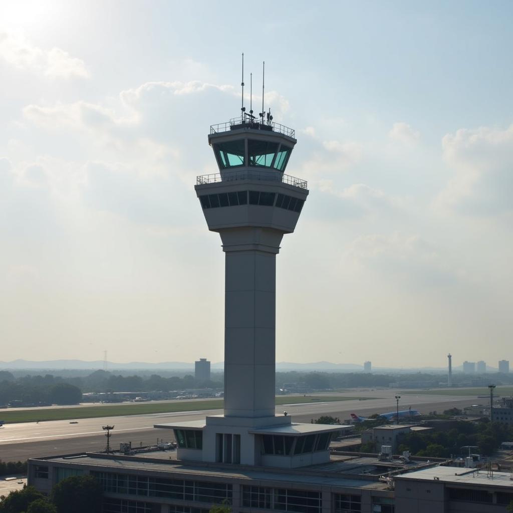 Mumbai Airport Air Traffic Control Tower