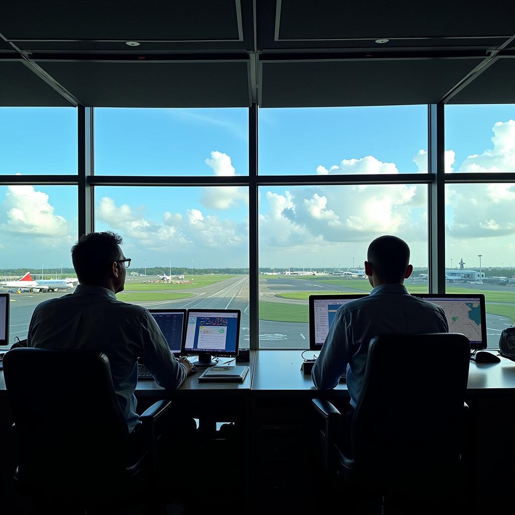 Mumbai Airport Air Traffic Control