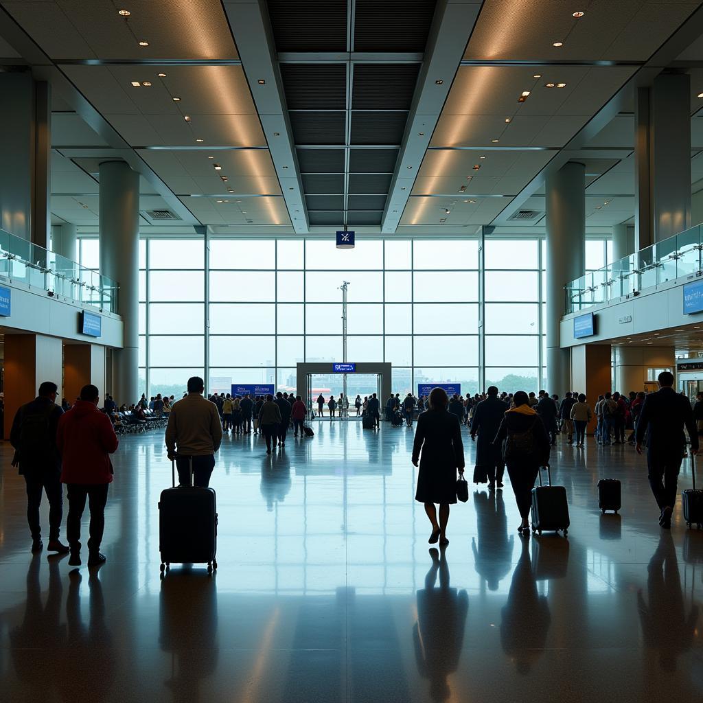 Mumbai Airport Arrival Hall