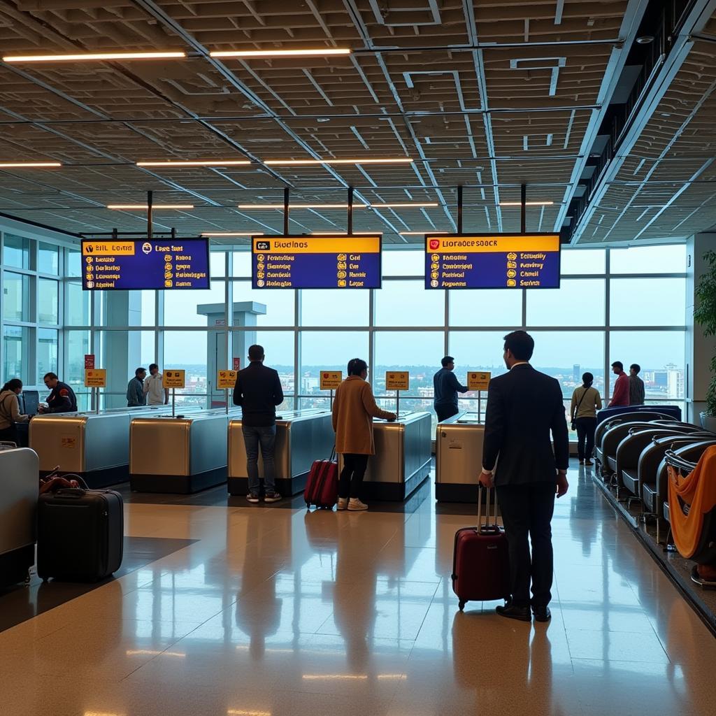 Mumbai Airport Baggage Claim Area