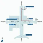 Map of Mumbai Airport Bus Stops