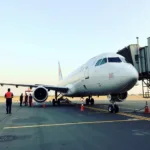 Aircraft Inspection after Emergency Landing at Mumbai Airport