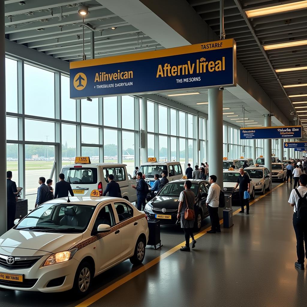 Mumbai Airport Taxi Stand