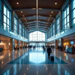 Mumbai Airport Terminal 2 Interior View