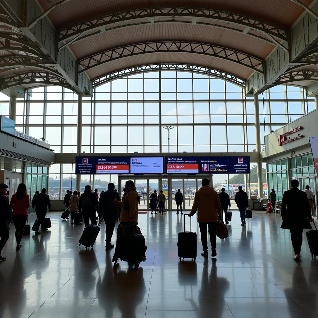 Mumbai Airport Terminal 2 Arrival Area