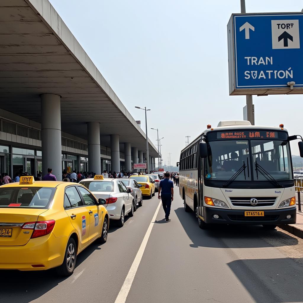 Mumbai Airport Transportation: Taxis, Buses, Trains