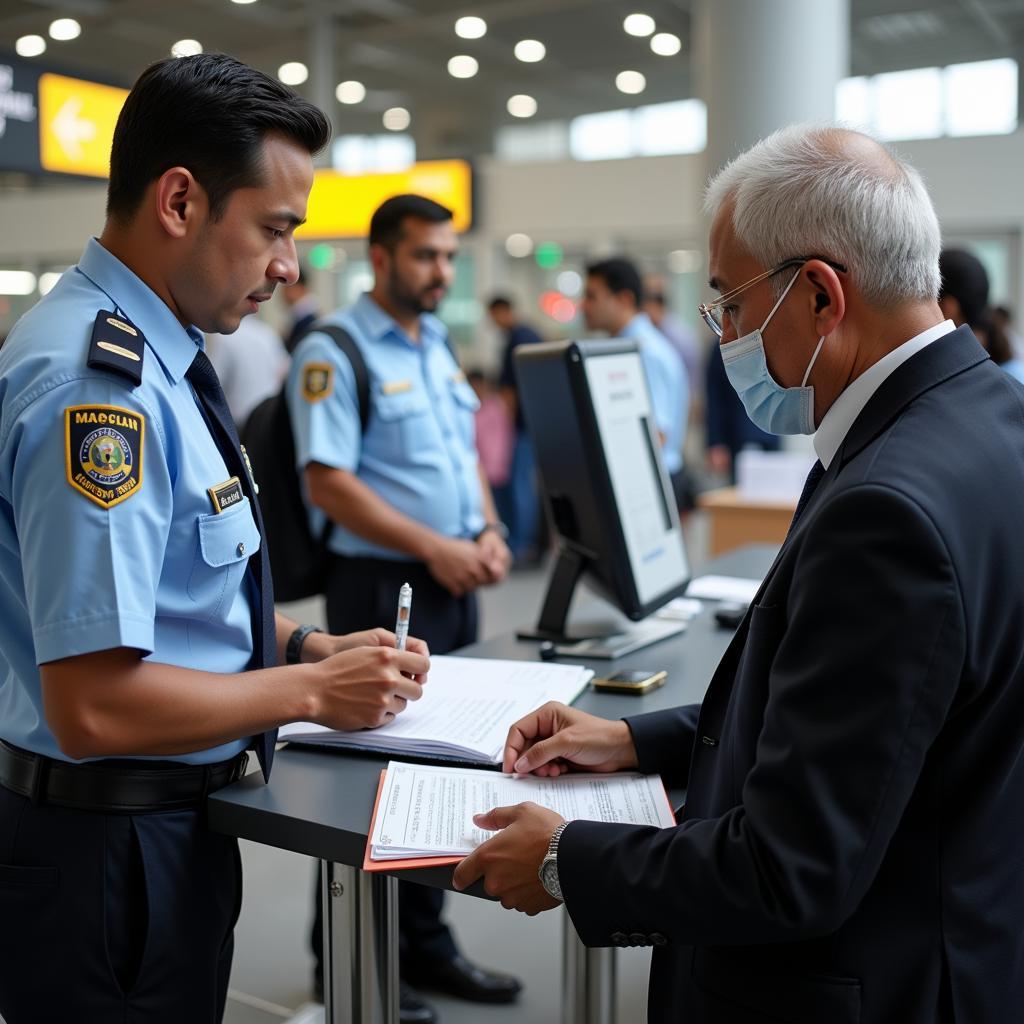 Mumbai Airport Yellow Fever Document Check