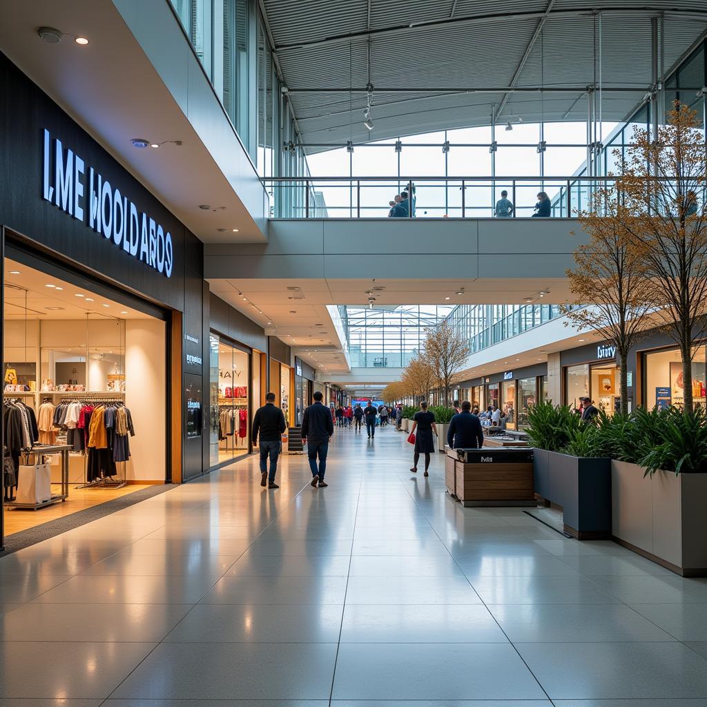 Munich Airport Terminal 2 Shopping Area