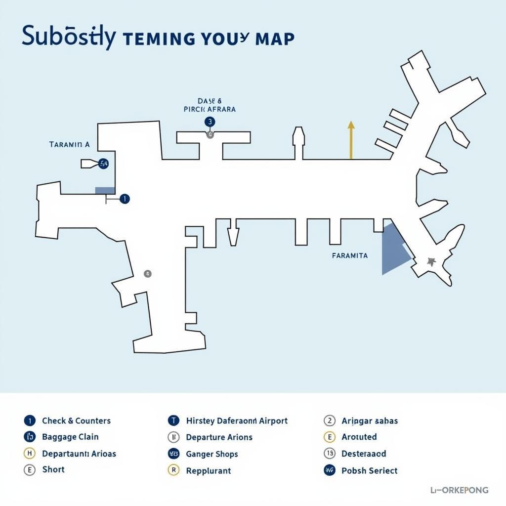 Nausori Airport Terminal Map