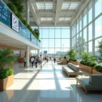 Modern Airport Square Design Concept