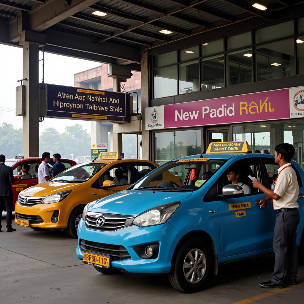 New Delhi Railway Station Taxi Stand