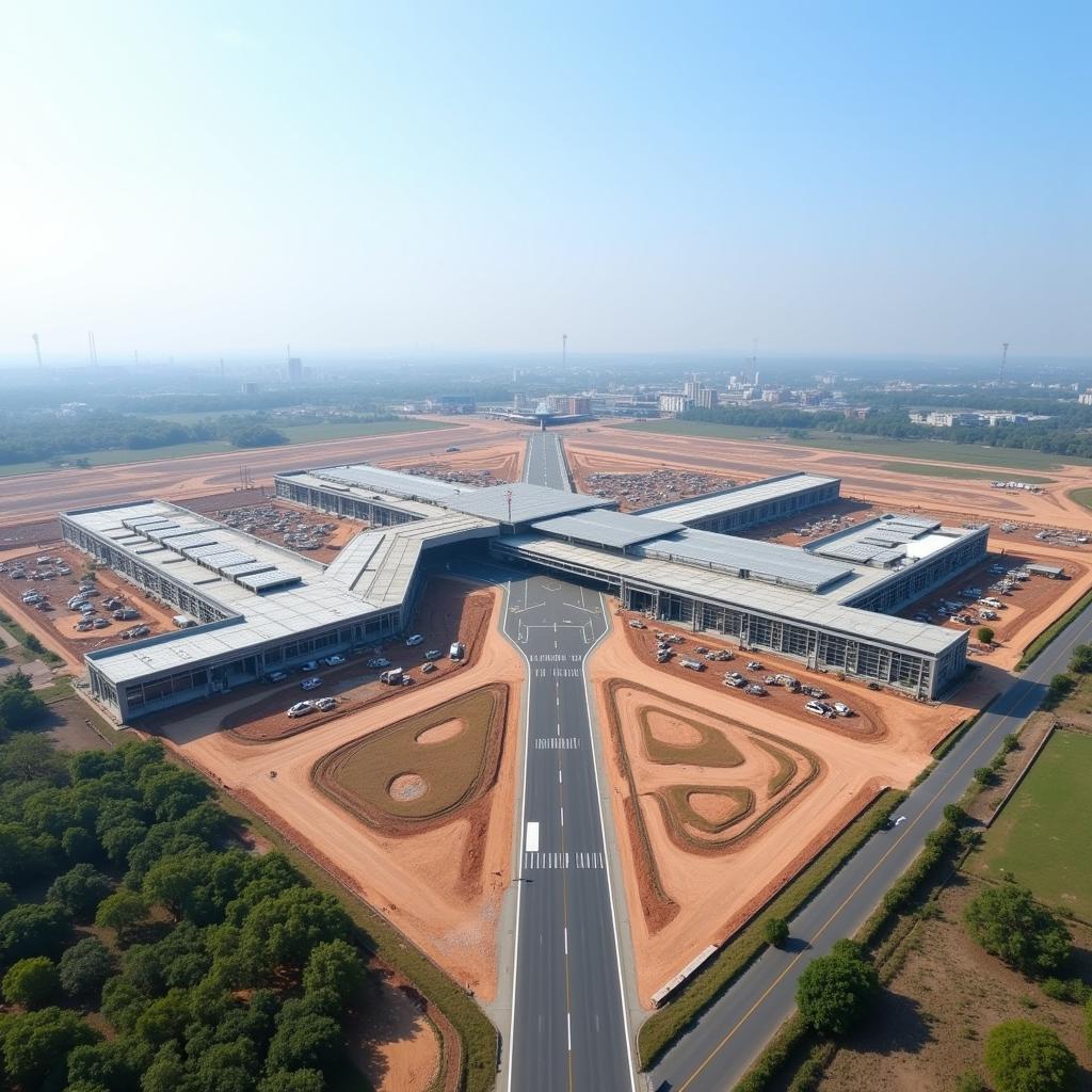 Noida International Airport Size and Infrastructure