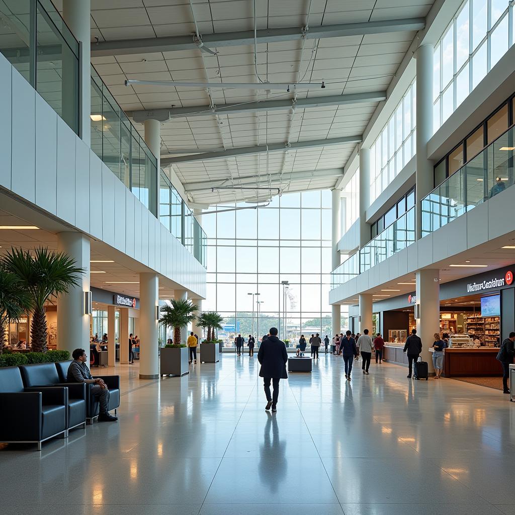 Omaha Airport Terminal Interior