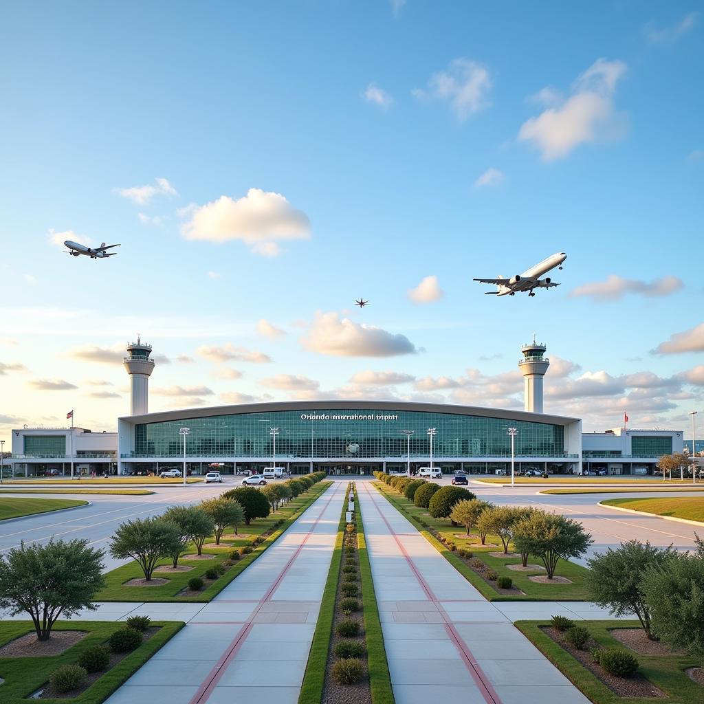 Orlando International Airport Exterior