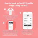 OYO Booking Process on Mobile Phone